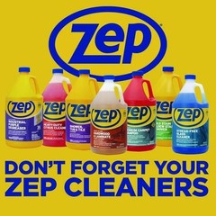 Zep Commercial Professional Spray with Trigger Sprayer, 32 oz Bottle, Clear