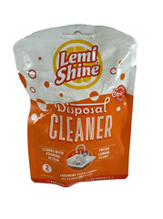 VINTAGE NEW OLD STOCK SEALED Lemi Shine Garbage Disposal Cleaner 2 Pack
