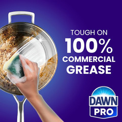 Dawn Professional Pot and Pan Detergent, Regular Scent, 3.8L (Case of 4)