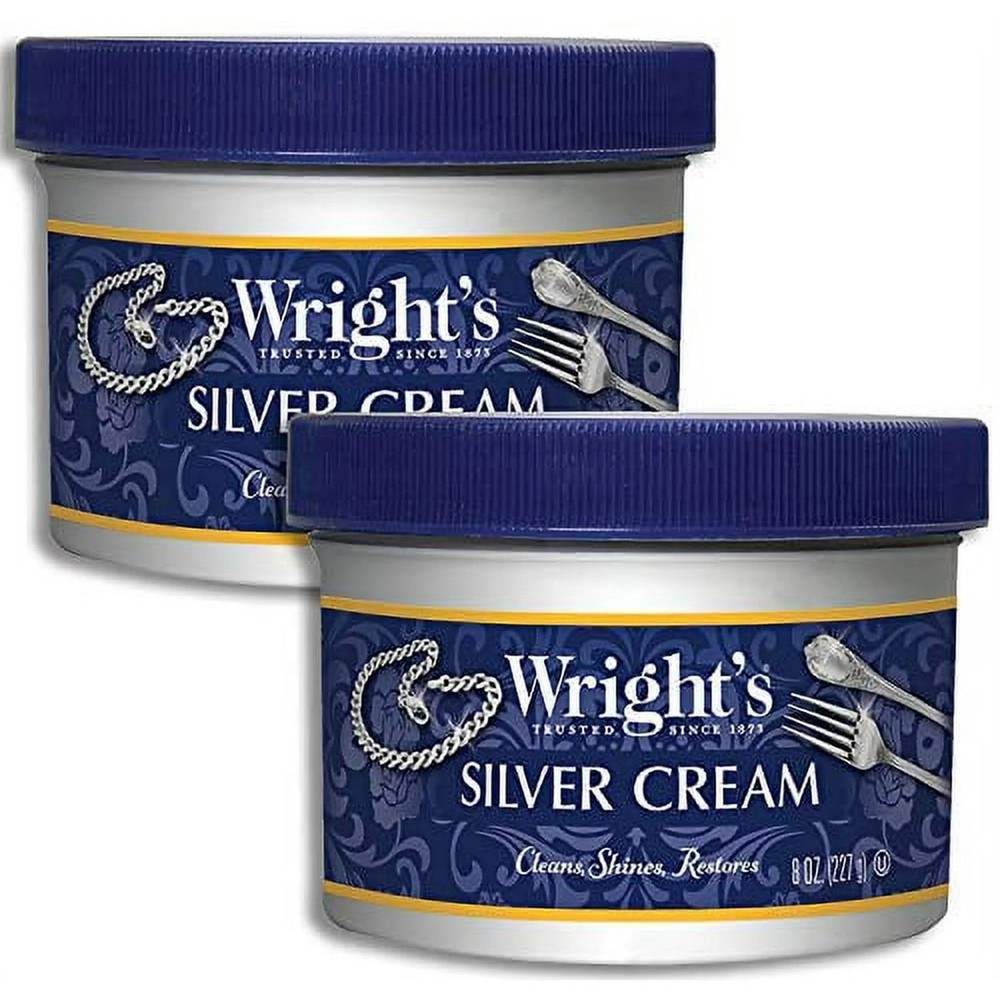 Wright’s Wright’s Silver Cream Polish, 8 Ounce (Pack Of 2)