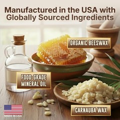 Cutting Board Conditioner Food Grade Mineral Oil and Beeswax for Wood Cuttin…