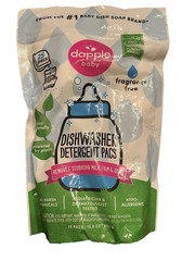 Dapple Baby Dishwasher Pacs, Hypoallergenic Dishwasher Pods 50 count (25 x 2)
