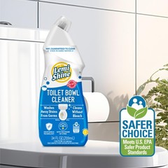 Toilet Bowl Cleaner Bleach Free Removes Stains Odor 24oz 3 Pack Liquid Set