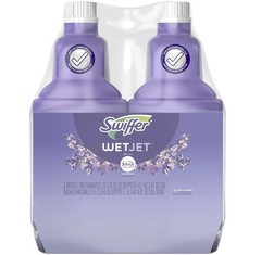 Swiffer WetJet Multi-Purpose Floor Cleaner Solution with Febreze Refill, Hardwoo
