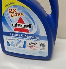 Bissell Fiber Cleansing Formula Carpets Upholstery 2X Concentrated Upright NEW
