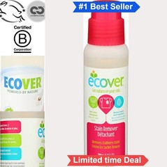 Stain Remover 6.8 Ounce Plant Based Biodegradable Built In Brush Unscented