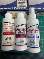 3-pack lot 3/PC Black Diamond Grout Cleaner Tile Stone Marble Penetrating Sealer