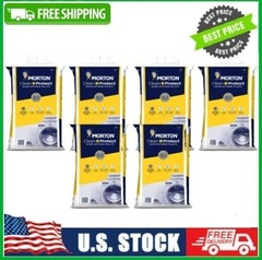 (6 pack) Morton Clean & Protect Water Softener Salt Pellets, 40 lb Bag