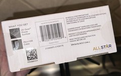New Sharper Image UV-Zone Phone Sanitizer in Box (Charge & Sanitize Your Phone)