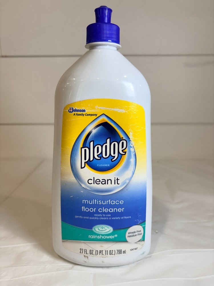 Pledge Clean It Multisurface Floor Cleaner Rainshower, 27oz