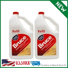 Pack of 2 Bruce Hardwood and Laminate Floor Cleaner for All No-Wax Urethane Fini