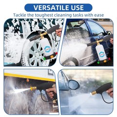 DUSICHIN DUS-018 Foam Cannon Lance Pressure Washer Nozzle Tip Spray Gun 3000 …