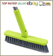 Grout Cleaner Brush with Long Handle Floor Scrub Brush for Shower Tile Bathroom