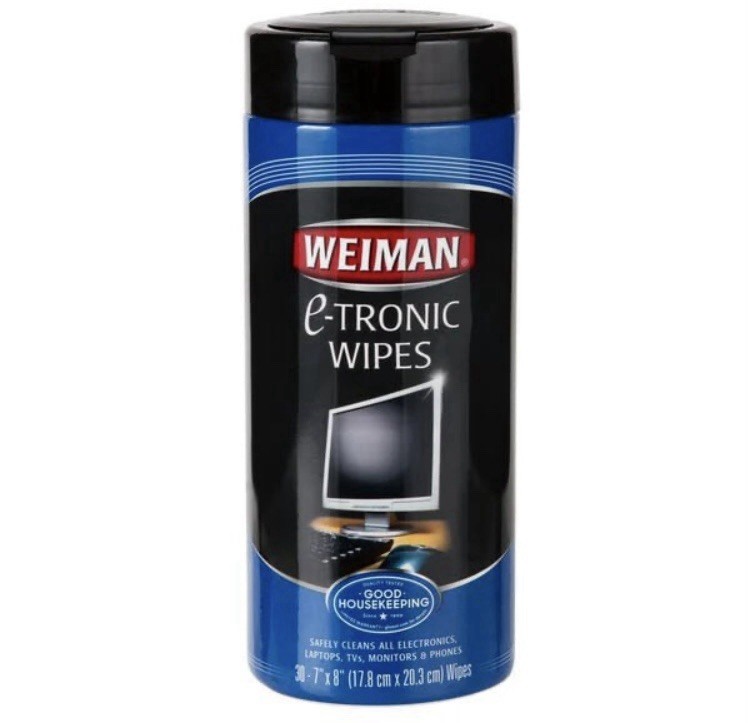 Weiman W 93 Electronics Cleaning Wipes 30 Count Pack of 2