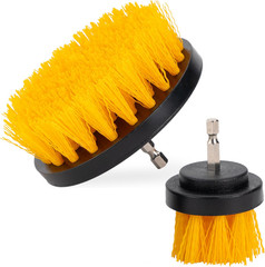 VIKING Drill Powered Carpet Cleaning Brushes for Car, Interior Cleaning Brush, B