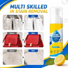 4-in-1 Multi-Enzyme Foam Cleaner, All-Purpose Spray 5oz with Sponge & Towel