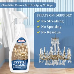 Chandelier Cleaner for Glass Figurine and Crystal Fixtures,Spray Away Dust fo…