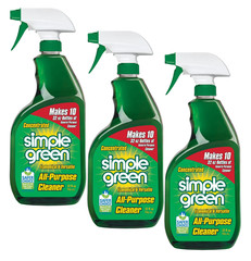 3x Simple Green All-Purpose Cleaner Concentrate, Spray Bottle Original 32 fl. oz