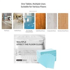 100pcs Multi-surface Floor Cleaning Tablets, Multiple Effect the floors Clean~US