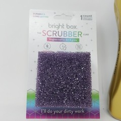 Bar Keepers Friend Soft Cleanser 26oz Bright Box Scrubber Cube& Microfiber Cloth