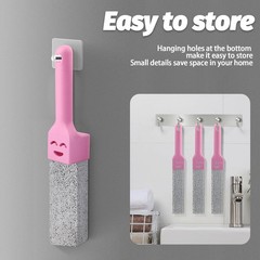 5/6 Packs Heavy Duty Handle Pumice Stone Cleaner Toilet Sink Hard Stain Remover