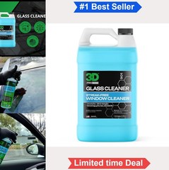 Glass Cleaner Gallon Tint Safe Streak Free Window Mirror Chrome Car