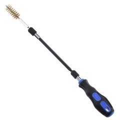 NEIKO 00325A Wire Brush Drill Attachments with 1/4-Inch Hex Shank, SAE and MM…