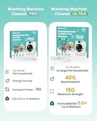 Uproot Clean Washing Machine Cleaner Tablets – 24 Pack for a 12 Month Supply. Fo