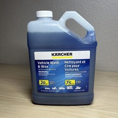 Kärcher Pressure Washer Detergent Vehicle Wash & Wax, Car Cleaner – 1 Gallon