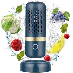 Efficient Fruit & Vegetable Washer Food Purifier Ion Technology Portable Cleaner