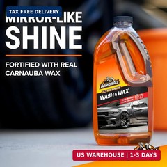 Armor All Ultra Shine Car Wash and Car Wax,Cleaning Fluid for Cars,Trucks,Motorc