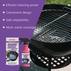 Fast-Acting Heavy-Duty Grill Degreaser Spray, Bbq Grill Cleaner, Grill Cleaner