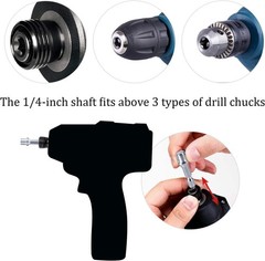 Reusable 4-Inch Drill Scrubbing Pads – Ideal for Hard Surfaces and Quick Cleanup