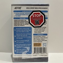 Active Mold Stain Remover Cleaner Seal Grout Deep Clean Heavy Duty Cleaner 7oz