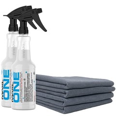 Car Spray with Technology, Quick Spray & Wipe All Purpose – ( 2, 20oz w 4 Cloth)
