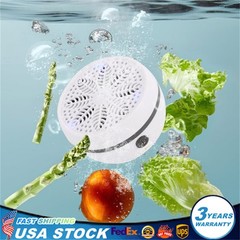 Portable Fruit & Vegetable Cleaner 8L Mini Fruit Washing Machine 14W 3 Gears 15V