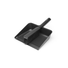 Dustpan and Brush Set – Dark Gray | Dust Pan and Brush with Comb | Click-Toge…