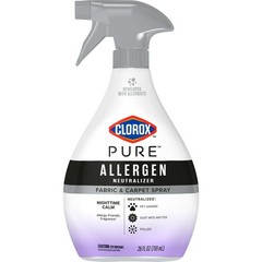 Clorox PURE Allergen Neutralizer Fabric & Carpet Spray, Nighttime Calm, 26 fl oz