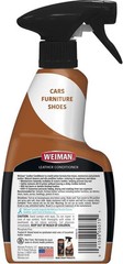 Weiman Leather Cleaner Conditioner Spray 12 Oz Non Toxic UV Protection