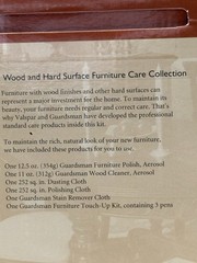 Guardsman Furniture Polish 12.5oz Wood Cleaner 11oz Kit New
