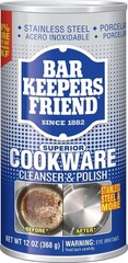 Ultimate 12oz Bar Keeper’s Friend Cleaner & Polish – 2-Pack for Kitchen & Grill