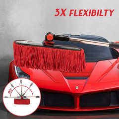 Car Duster Exterior Scratch Free,Soft Car Brush Kit for Truck,SUV,RV and Motorcy