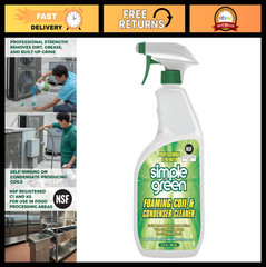 Foaming Coil Cleaner – 32 Fl Oz – Heavy-Duty HVAC Cleaner, Removes Dirt & Grime
