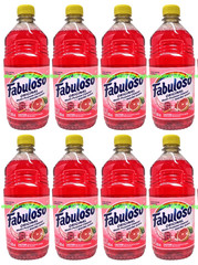 (LOT 8 Bottles) Fabuloso Citrus & Fruits All Purpose Cleaner 16.9ozEa Bottle NEW