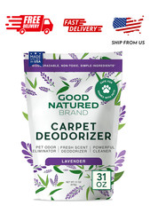 Good Natured Brand Carpet Deodorizer & Odor Neutralizer Powder, Lavender, 31 oz