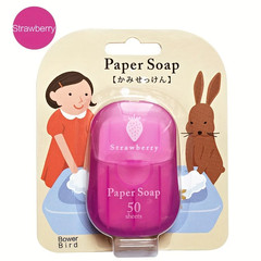 Paper Soap, Portable Soap Tablets, Suction Cardboard Soap, 6 Colors, 6 Flavors,