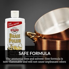Ammonia-Free Brass Polish – Cleaner for Home Decor & Musical Instruments