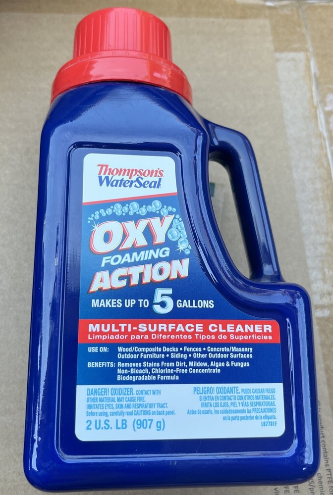 Thompsons WaterSeal Oxy Foaming Action Exterior Multi-Surface Cleaner 2 lbs