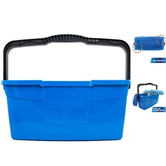 Compact 3 Gallon Professional Cleaning Bucket with Comfort-Grip Handle