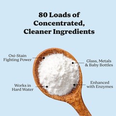 Pronounce Dishwasher Detergent Powder 80 Loads Unscented